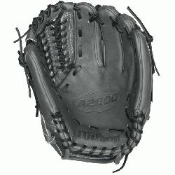 1.75 Inch Pattern A2000 Baseball Glove. Closed Pro-Laced Web Dri-Lex Wrist Lining wit